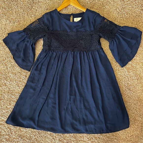 lavender Other - Navy girls dress
